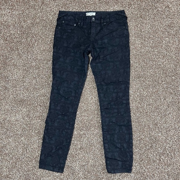 Free People Black Skinny Trousers - Picture 9 of 9